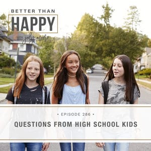 Questions from High School Kids